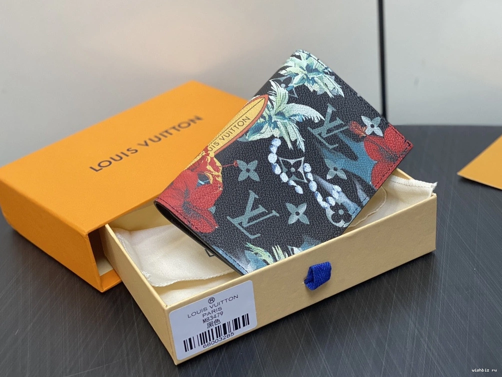 WIS PASSPORT Louis COVER-10*14*2.5CM Vuitton 0808